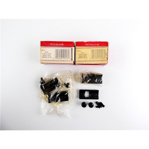 REDFIELD MAUSER 95 AND 98 SCOPE MOUNT BASE LOT