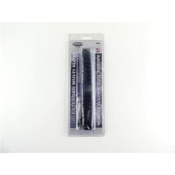 WEAVER TACTICAL SAVAGE 110 LONG ACTION EXTENDED MULTI SLOT RAIL