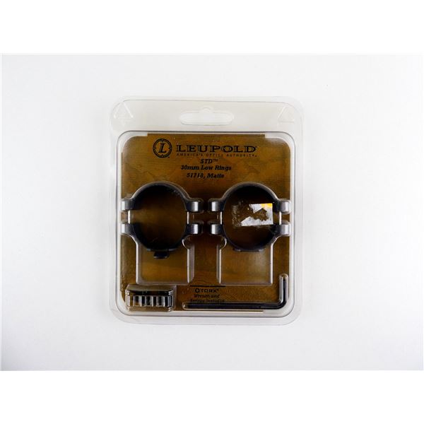 LEUPOLD STANDARD 30MM SCOPE RINGS