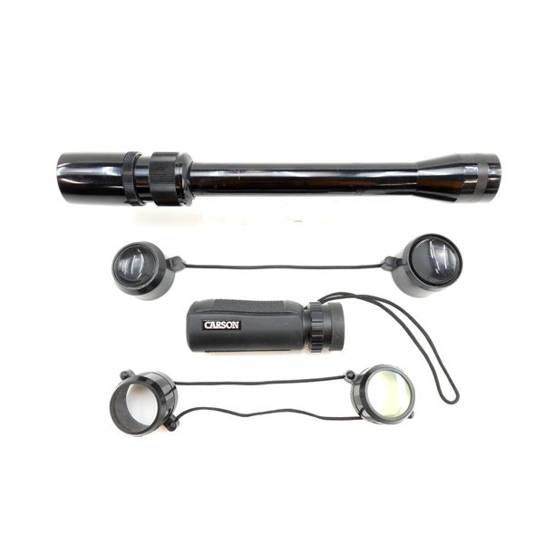 ASSORTED SCOPE / MONOCULAR, ETC. LOT