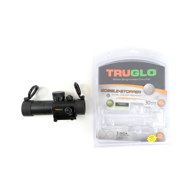 TRUGLO TURKEY HUNTING 30MM RED / GREEN DOT 3MOA SCOPE