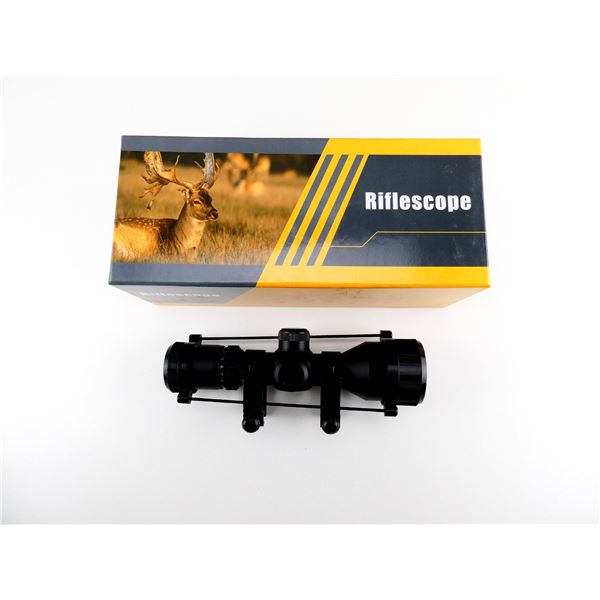 RIFLESCOPE 3-9X40MM COMPACT RIFLE SCOPE