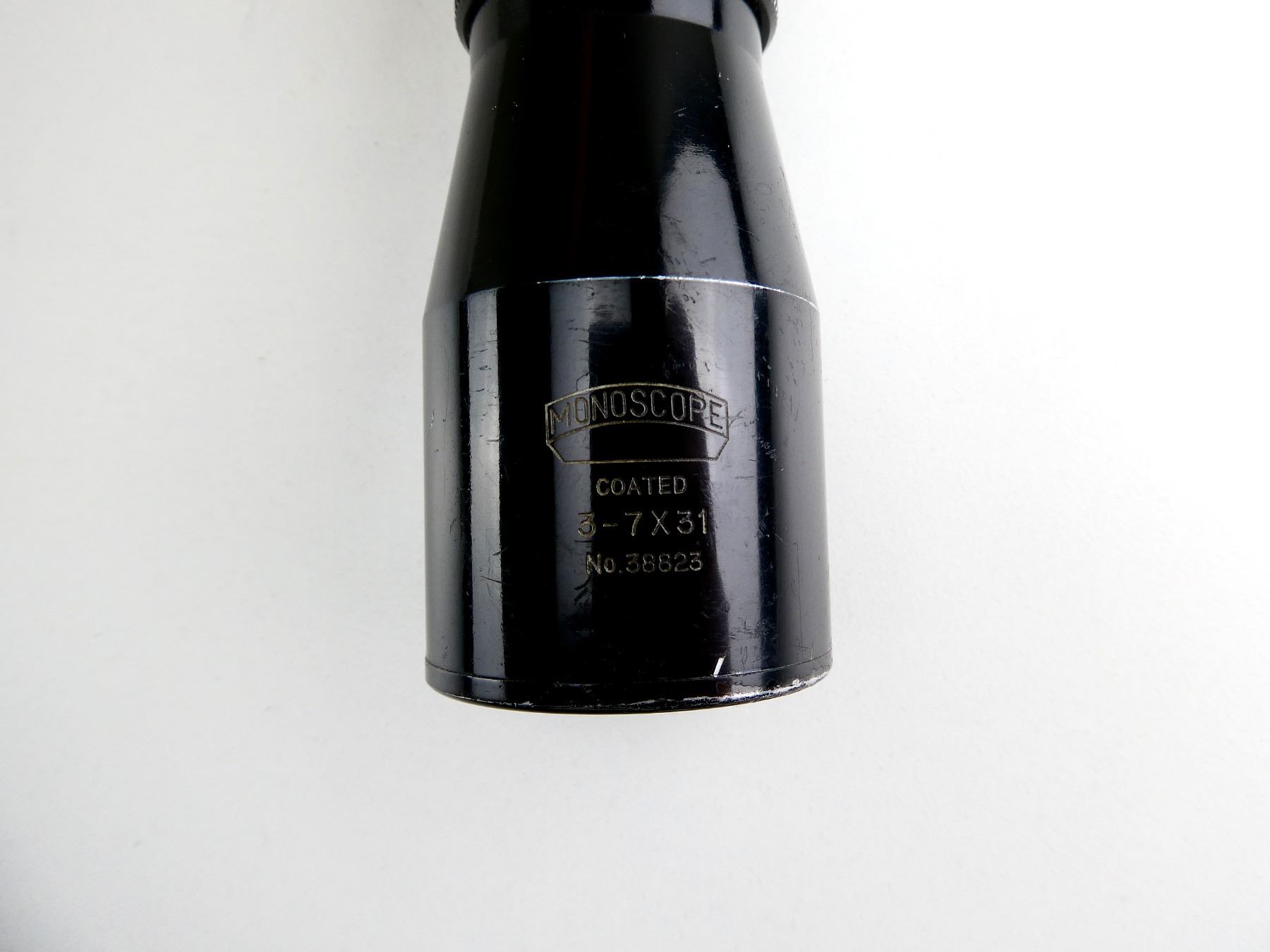 MONOSCOPE CODED 3-7X31 RIFLE SCOPE