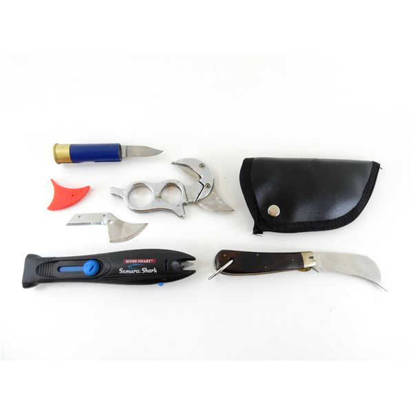 ASSORTED FIXED BLADE / FOLDING KNIVES LOT