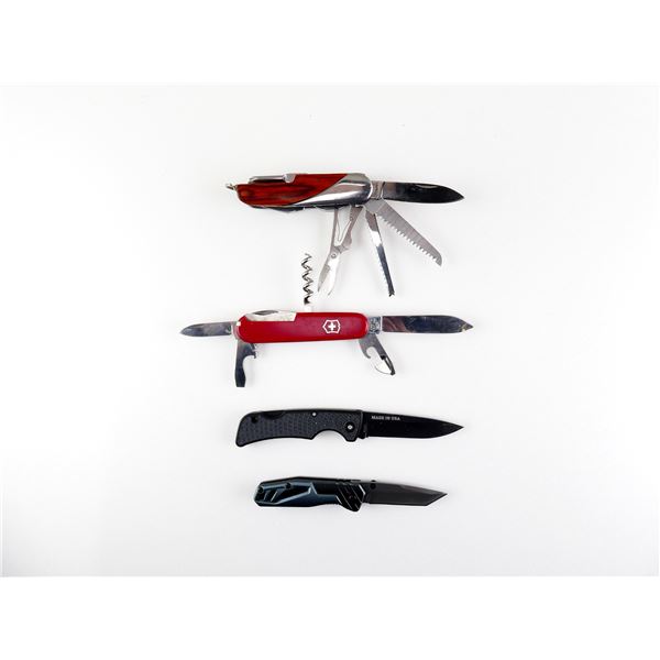 ASSORTED FOLDING BLADE POCKET KNIFE LOT