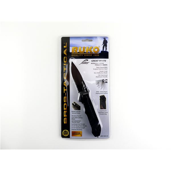 RUKO SRDS TACTICAL FOLDING KNIFE