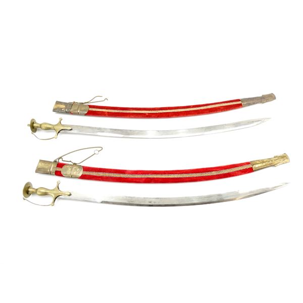 REPRODUCTION TALWAR STYLE SWORDS LOT