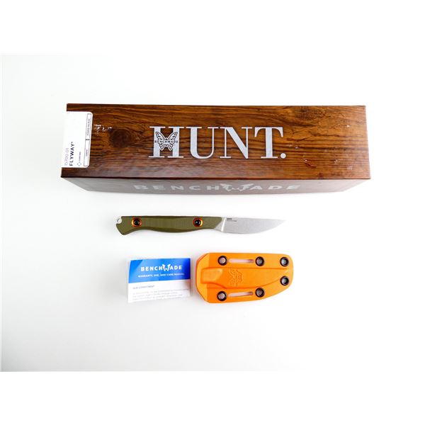 BENCHMADE HUNT FLYWAY FIXED KNIFE