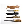 Image 2 : ASSORTED FIXED BLADE HUNTING KNIFE LOT