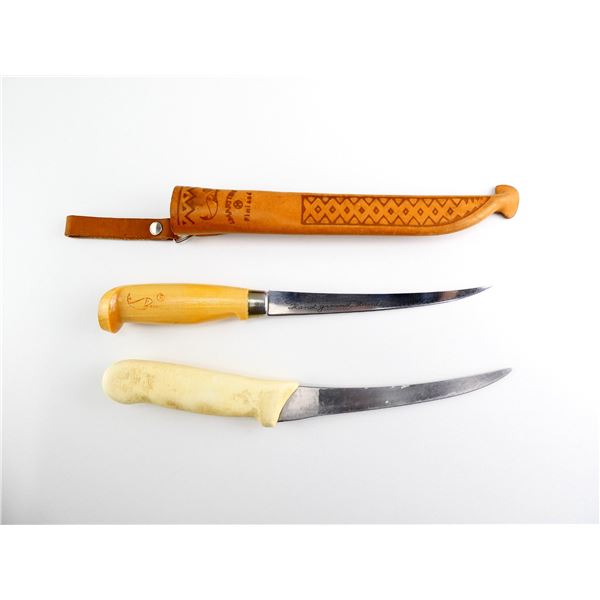 ASSORTED FILLET KNIFE LOT