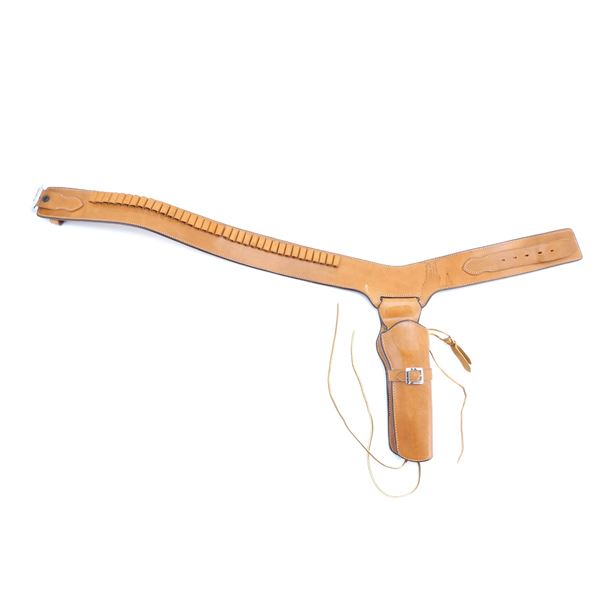 CUSTOM MADE BIANCHI .44 / .45 CAL AMMO BELT AND HOLSTER
