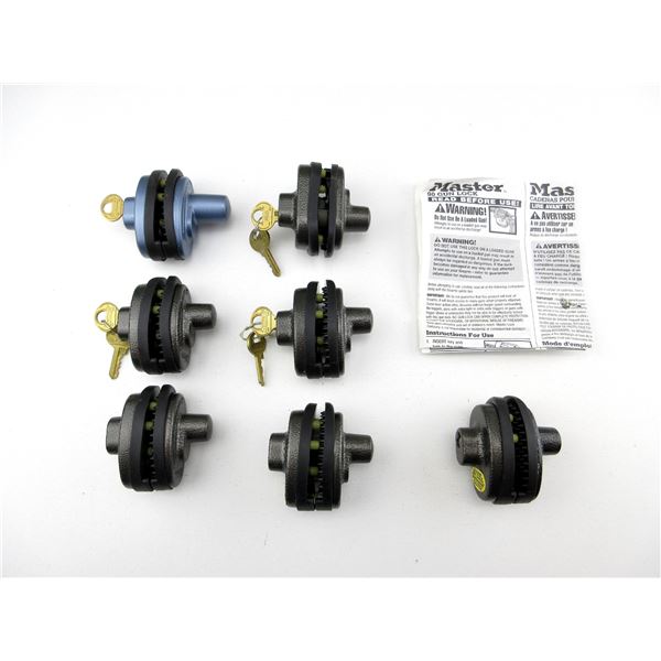 MASTER KEYED TRIGGER LOCKS LOT