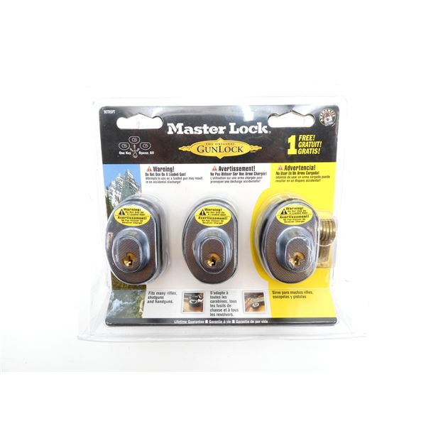 MASTER KEYED TRIGGER LOCKS LOT