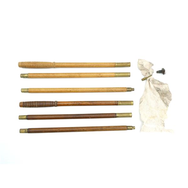 VINTAGE ASSORTED SHOTGUN CLEANING ROD / ETC. LOT