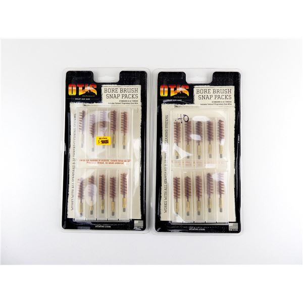 OTIS BORE BRUSH SNAP PACK .40 CAL. CLEANING BRUSH LOT