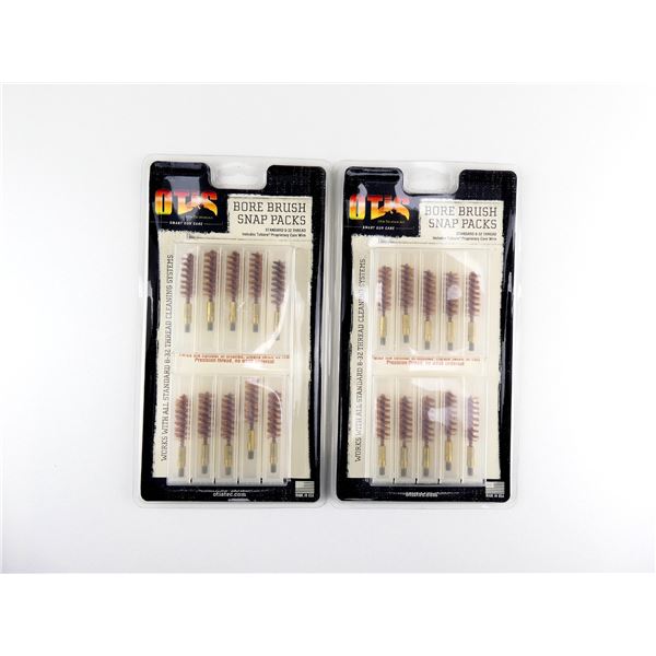 OTIS BORE BRUSH SNAP PACK .40 CAL. CLEANING BRUSH LOT