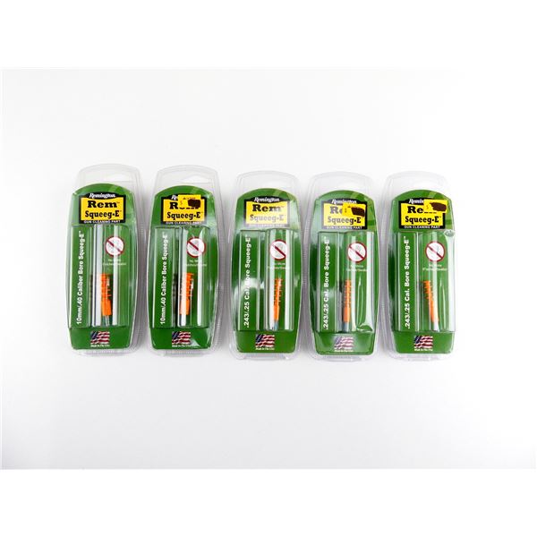 ASSORTED REMINGTON REM BORE SQUEEG-E LOT