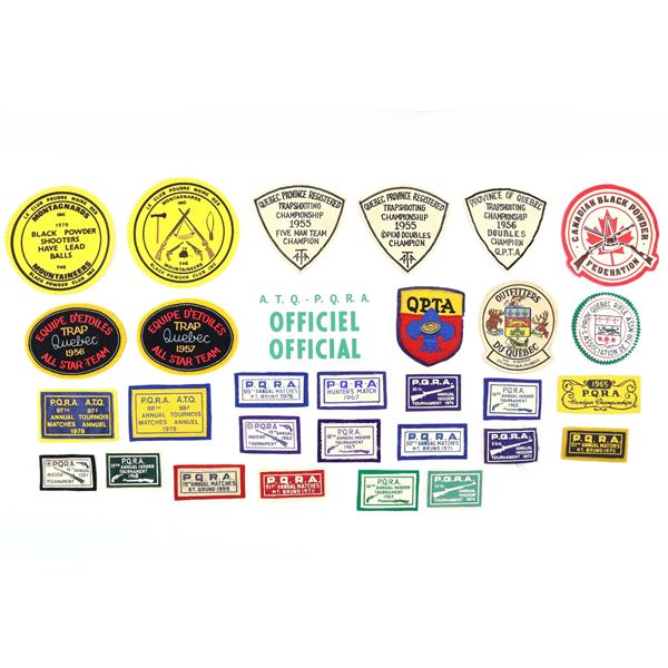 ASSORTED COLLECTIBLE MARKSMEN / ETC. PATCH LOT