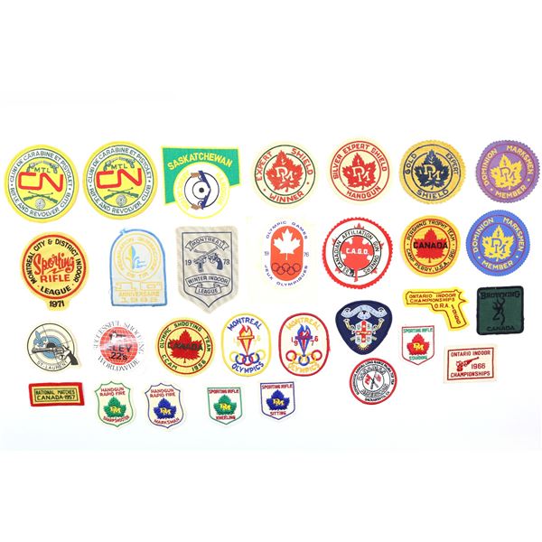 ASSORTED COLLECTIBLE MARKSMEN / ETC. PATCH LOT