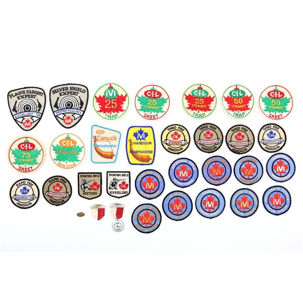 ASSORTED COLLECTIBLE MARKSMEN / ETC. PATCH LOT