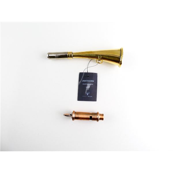 ASSORTED HUNTING HORN / WHISTLE LOT