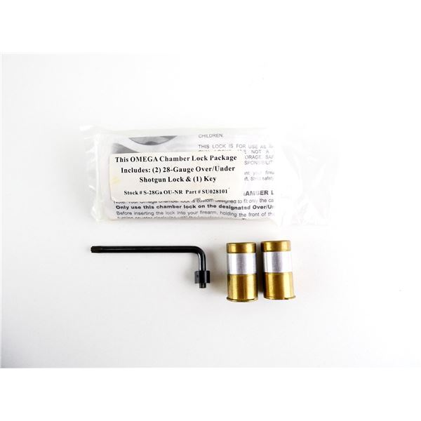 SHOTGUN 28 GAUGE CHAMBER LOCK LOT