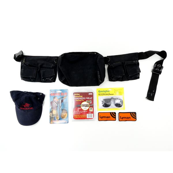 ASSORTED ACCESSORY POUCH / HAT / ETC. LOT