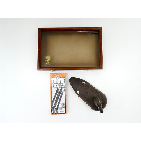 ASSORTED DISPLAY CASE / ETC. LOT