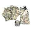 Image 1 : BILL JORDAN'S ADVANTAGE TIMBER FROGG TOGGS HUNTING JACKET / PANTS AND HAT LOT