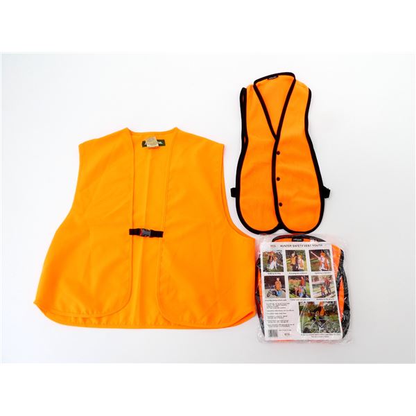 ASSORTED HUNTING VEST LOT