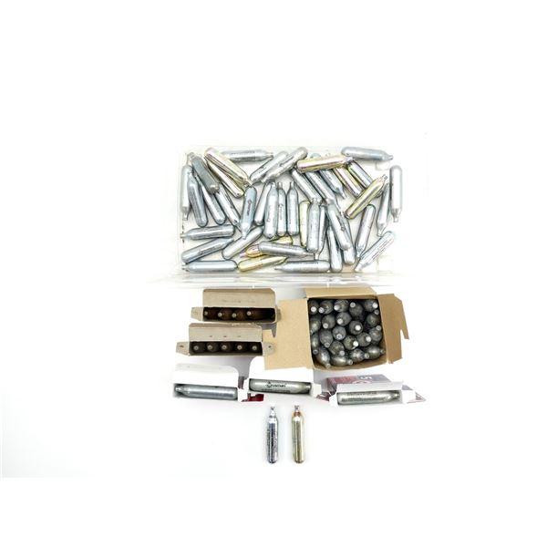 ** PICK UP ONLY ** ASSORTED CO2 CARTRIDGES LOT