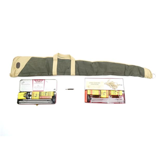 ** PICK UP ONLY ** ASSORTED CLEANING KITS AND RIFLE CASE LOT