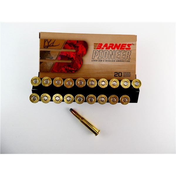 BARNES PIONEER .30-30 WIN AMMO LOT