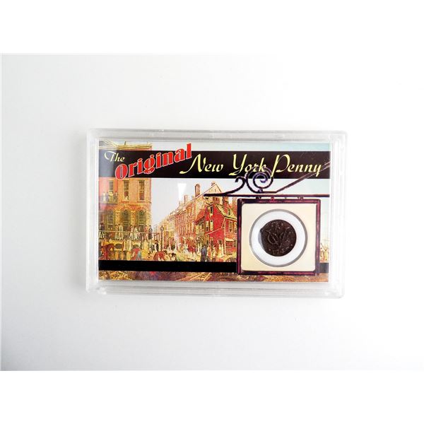 COLLECTIBLE U.S. ORIGINAL NEW YORK PENNY