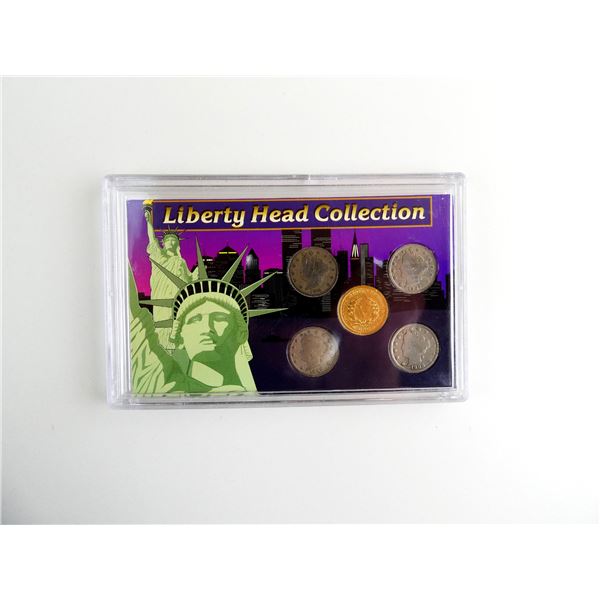 COLLECTIBLE U.S. LIBERTY HEAD COIN COLLECTION
