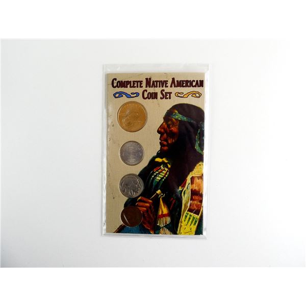 COLLECTIBLE U.S. COMPLETE NATIVE AMERICAN COIN SET