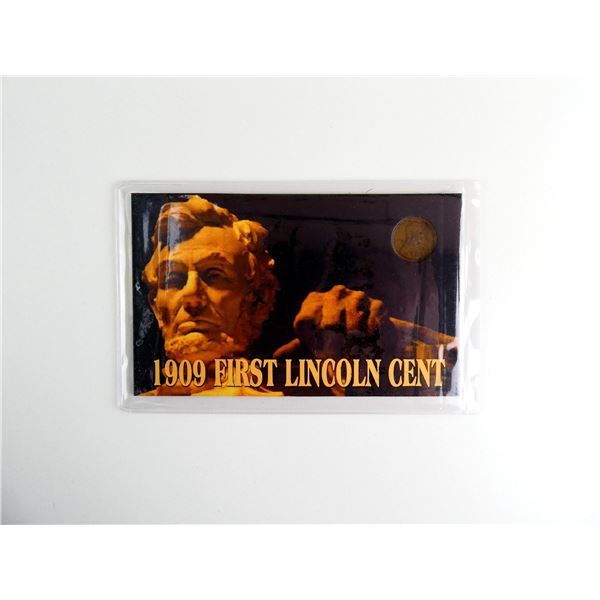 COLLECTIBLE U.S. 1909 FIRST LINCOLN CENT