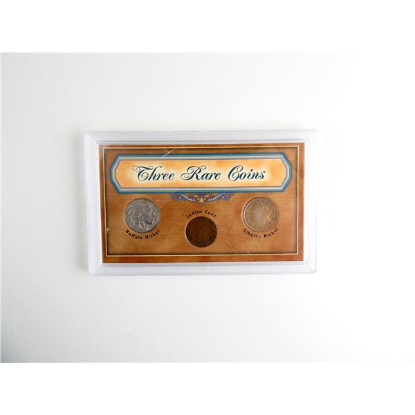 COLLECTIBLE U.S. THREE RARE COINS LOT