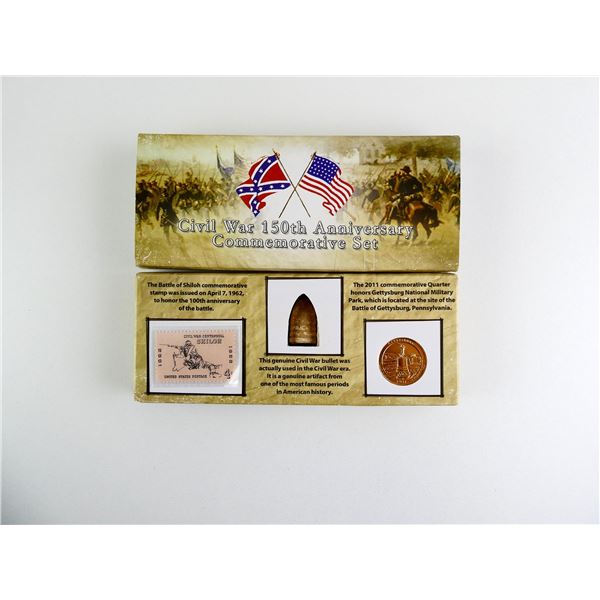 COLLECTIBLE U.S. CIVIL WAR 150TH ANNIVERSARY COMMEMORATIVE SET