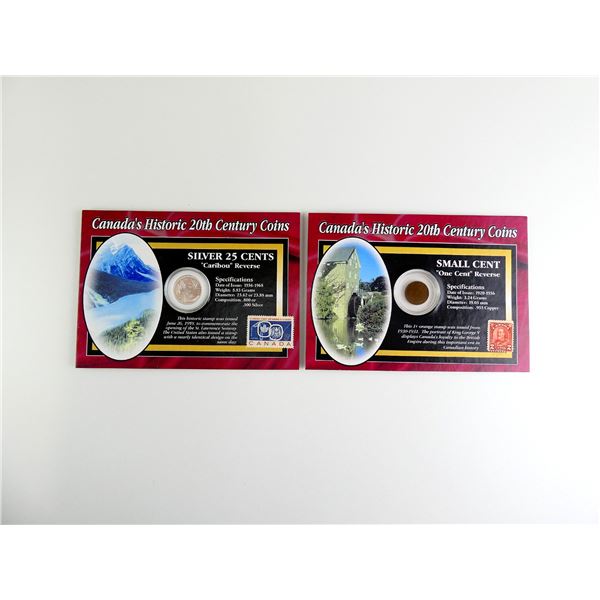 COLLECTIBLE CANADA'S HISTORIC 20TH CENTURY COINS LOT