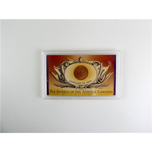 COLLECTIBLE BRITISH ADMIRAL GARDNER COIN