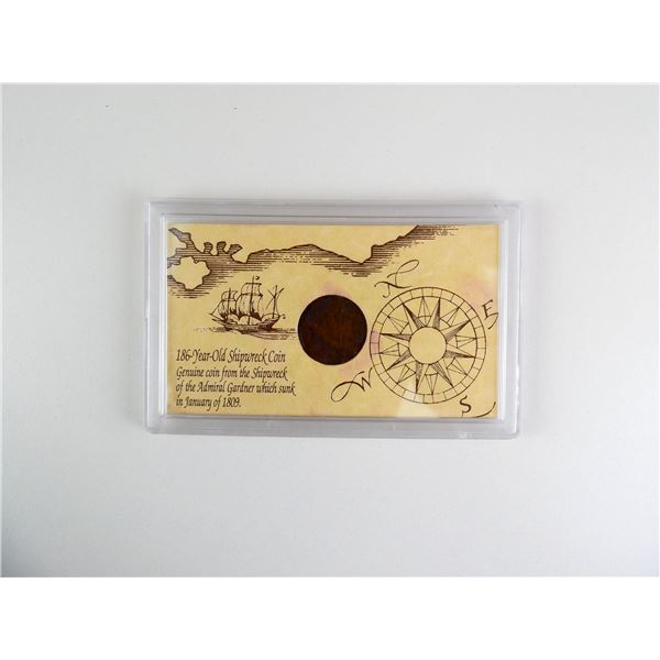 COLLECTIBLE BRITISH ADMIRAL GARDNER COIN