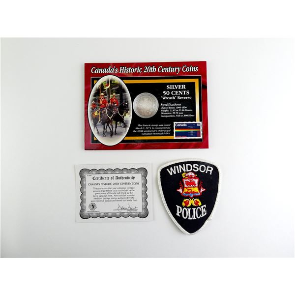 COLLECTIBLE CANADA'S HISTORIC 20TH CENTURY COIN / STAMP SET, ETC. LOT