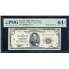 Image 1 : 1929 $5 Serial 6 Philadelphia FRBN PMG 64EPQ