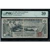 1896 $1 Educational Silver Certificate PMG 30