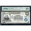 Image 1 : 1902 $10 Kittanning PA National PMG 65EPQ