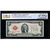 Image 1 : 1928C $2 Legal Tender Note PCGS 67PPQ