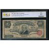 1891 $10 Tombstone Silver Certificate PCGS 12