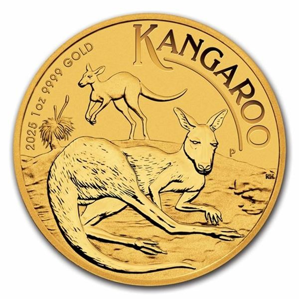 2025 $100 Australia Kangaroo 1oz Gold Coin