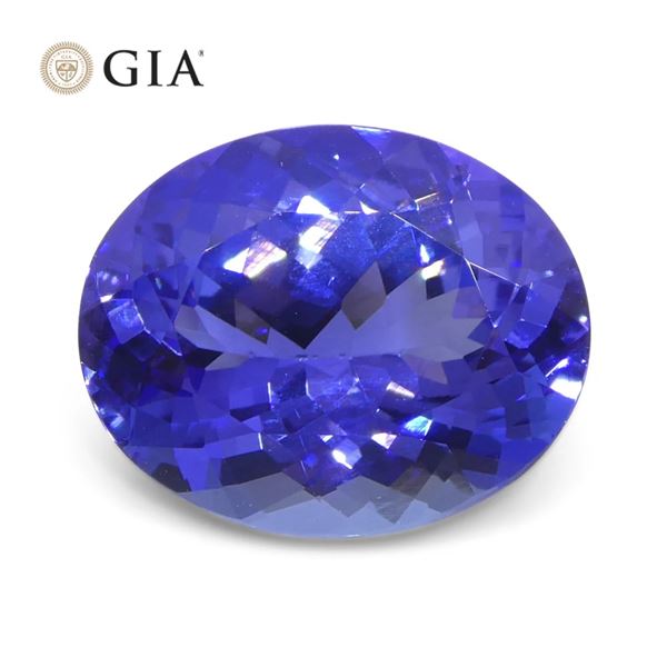 Elegant 4.69 Ct GIA Certified Natural Tanzanite